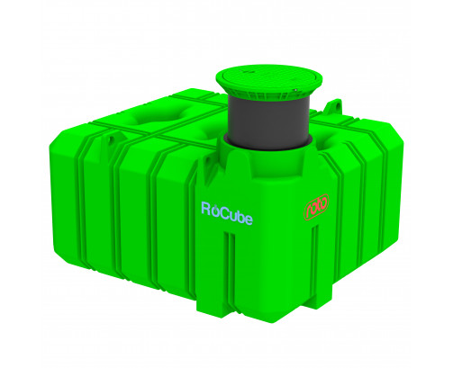 Cuve à eau de pluie extra plate 7500L - RoCube
