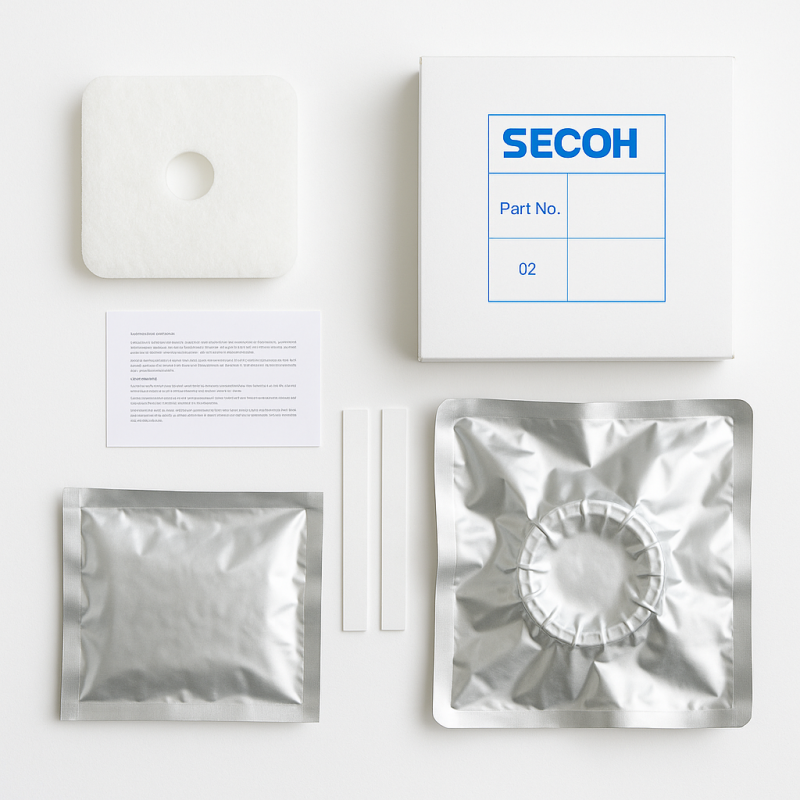 Kit de réparation pour compresseur d'air SECOH JDK-S-60, JDK-S-80