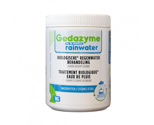 Traitement biologique anti-odeur et clarification de l’eau de pluie – Gedazyme 1 kg