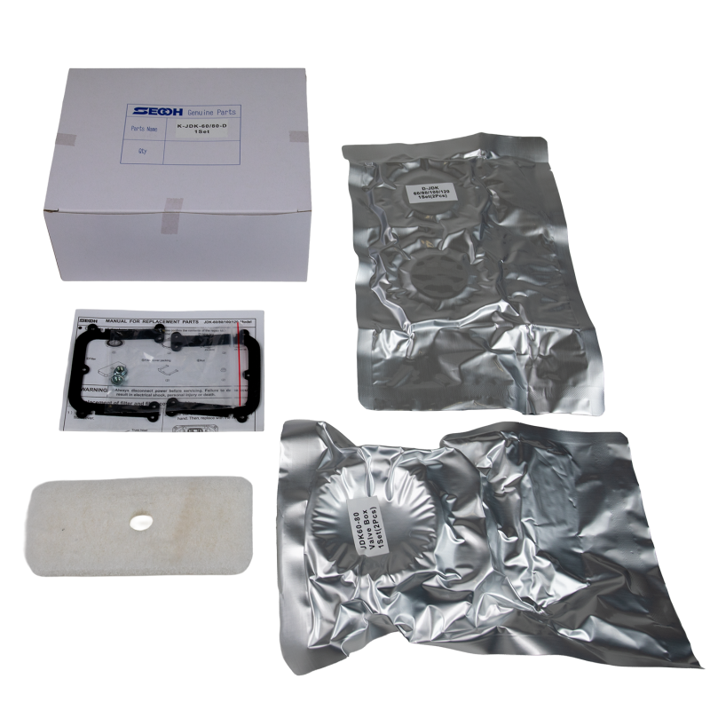 Kit de réparation pour compresseur d'air SECOH JDK-S-60, JDK-S-80 Kit de réparation pour compresseur d'air SECOH JDK-S-60, JDK-S-80