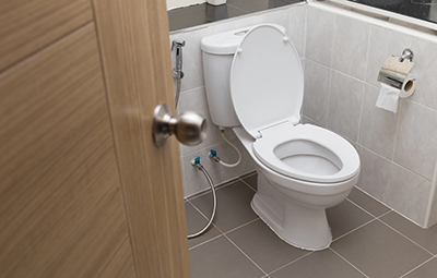 Alimentation des toilettes à l'eau de pluie