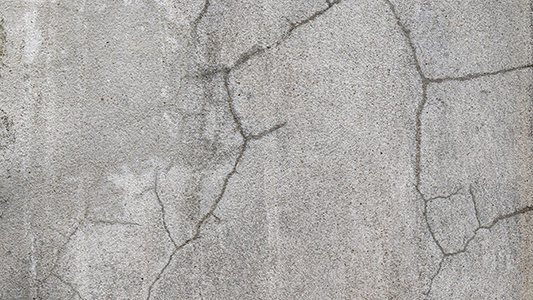 Fissures sur une cuve béton 10000L
